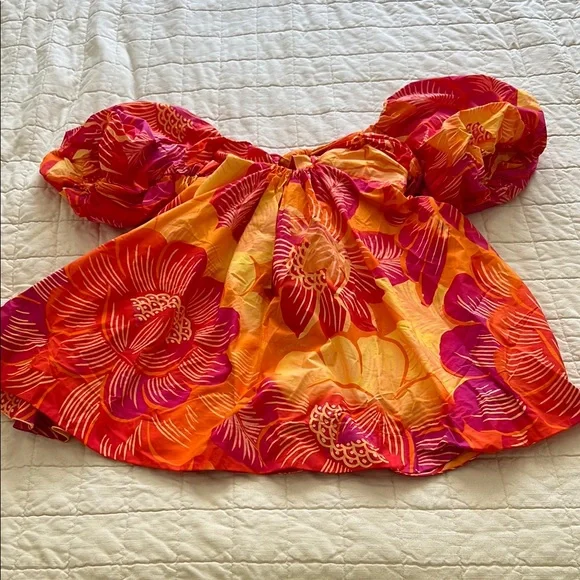 Farm Rio Summer Garden Mini Dress - Picture 3 of 12